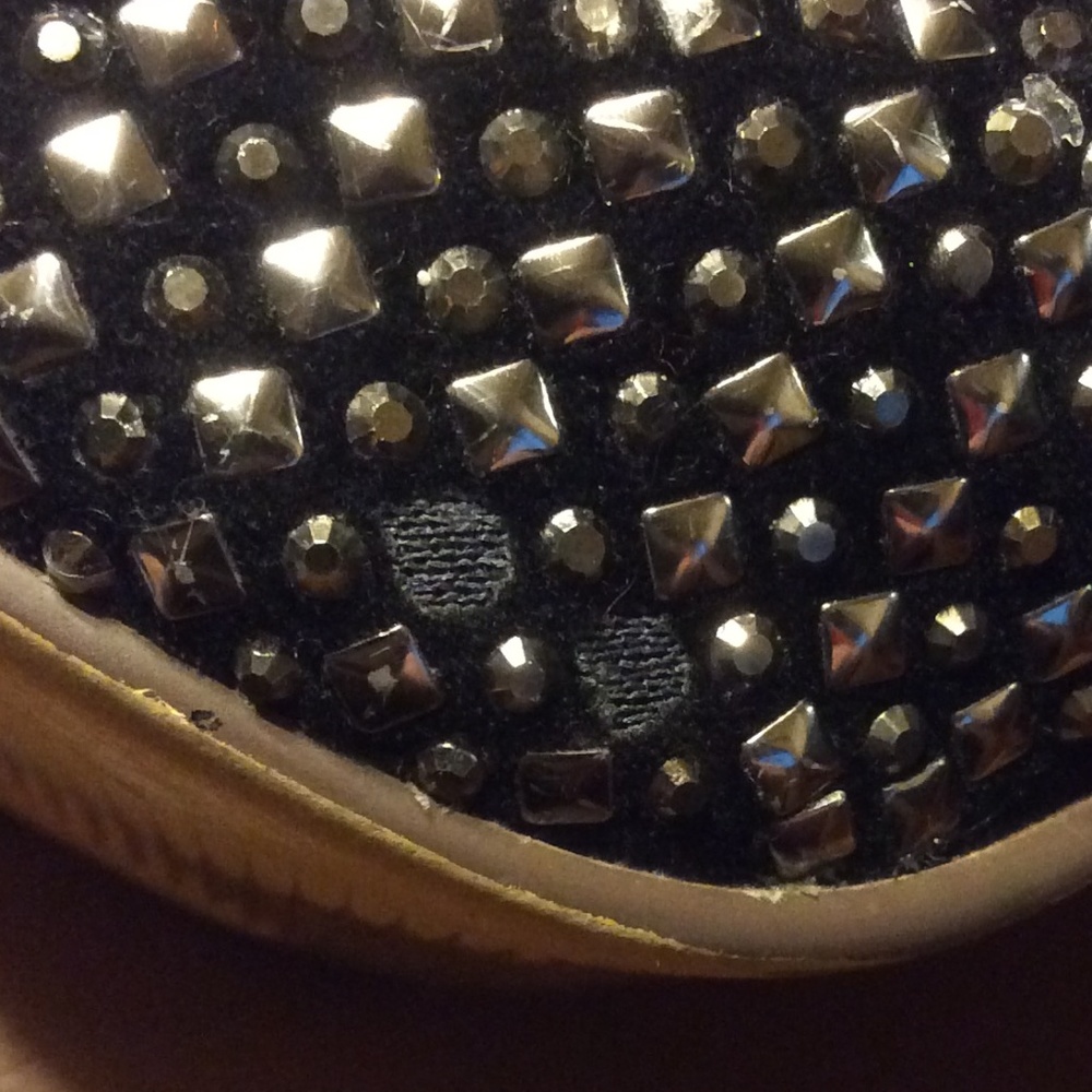 Jeffrey Campbell Rally Black Suede Studded Heels - Picture 8 of 8